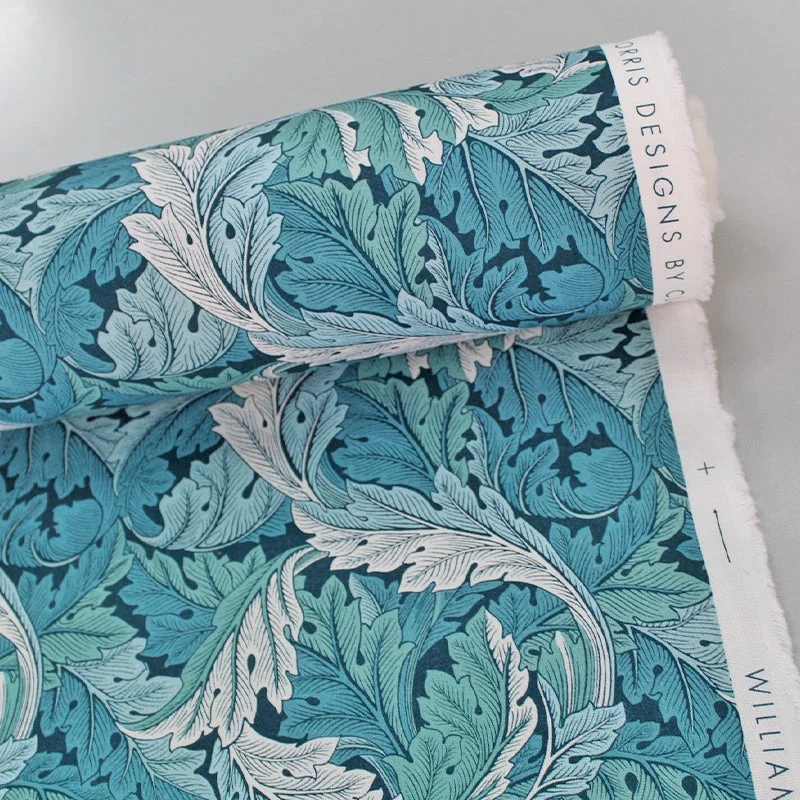 William Morris Soft Furnishing - Acanthus - Teal