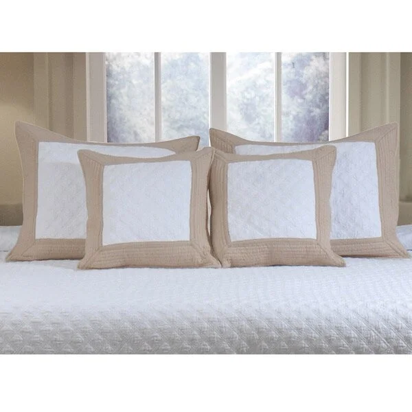 Greenland Home Fashions Brentwood Standard Pillow Sham (Set of 2)