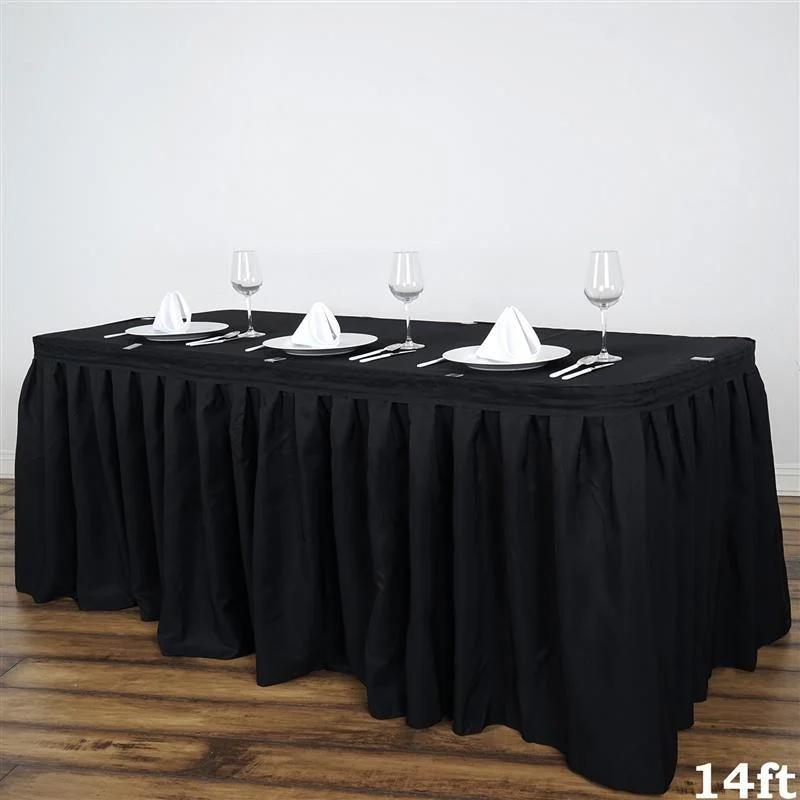 Polyester Banquet Table Skirt