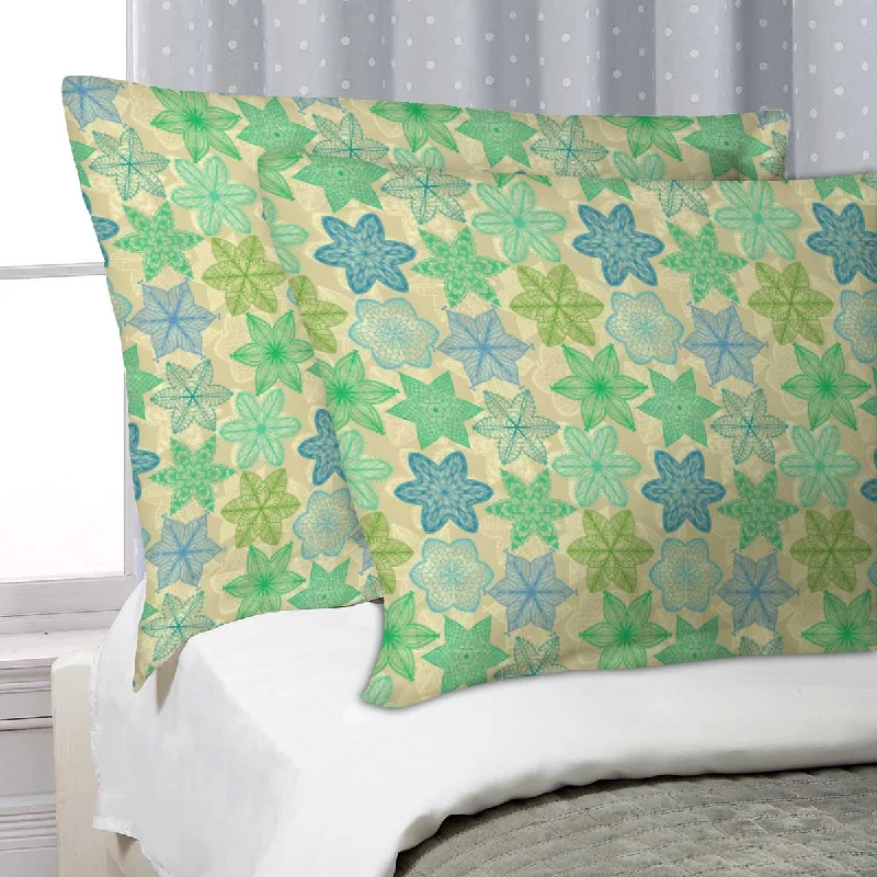 ArtzFolio Vintage Ornate Flowers Pillow Cover Case