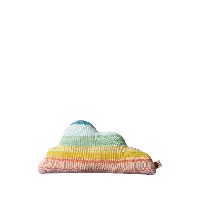 Cloud Small Shaped Cushion - Rainbow